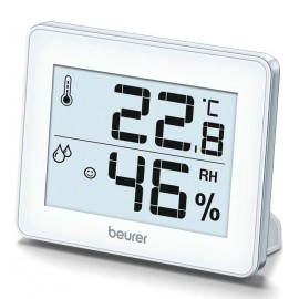 Beurer Θερμόμετρο Και Υγρόμετρο Χώρου HM 16