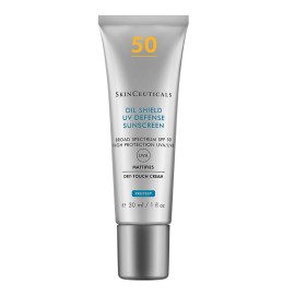 Skinceuticals Oil Shield UV Defense SPF50 Υψηλή Aντηλιακή Προστασία Προσώπου Για Ματ Αποτέλεσμα 30 ml