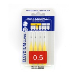Elgydium Μεσοδόντια Clinic Monocompact 0,5 Yellow 4 τμχ