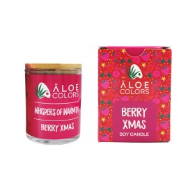 Aloe Colors Berry Xmas Scented Soy Candle 150gr