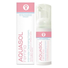 Aquasol Femina Intimate Cleansing Αφρός Καθαρισμού 40ml