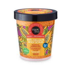 Natura Siberica Organic Shop Body Desserts Anti-Cellulite Body Scrub Tropical Marmalade Απολεπιστικό Σώματος κατά της Κυτταρίτιδας Τροπικά Φρούτα 450ml