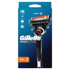 Gillette Fusion 5 Proglide Flexball Manual Ξυριστική Mηχανή 1τεμ & Ανταλλακτικά 2τεμ