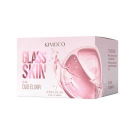 KIMOCO Glass Skin Glow Duo Elixir Κρέμα & Ορός Προσώπου για Λάμψη και Ενυδάτωση 100gr