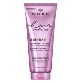 Nuxe Hair Prodigieux High Shine Conditioner Μαλακτική Κρέμα Λάμψης με Εκχύλισμα Ροζ Καμέλιας 200ml