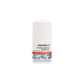 Macrovita Φυσικός Αποσμητικός Κρύσταλλος Roll-On Floral 50 ml