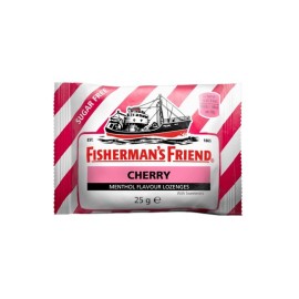Fishermans Friend Καραμέλες με Κεράσι & Άρωμα Μινθόλης Χωρίς Προσθήκη Ζάχαρης 25gr