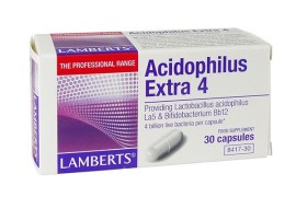 Lamberts Acidophilus Extra 4 (Milk Free) 30 Κάψουλες