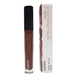 Korres Morello Matte Lasting Lip Fluid 3.4ml - 60 Chestnut