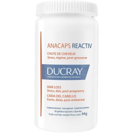 Ducray Promo Anacaps Reactiv Συμπλήρωμα Διατροφής κατά της Αντιδραστικής Τριχόπτωσης 90caps