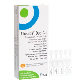 Thealoz Duo Gel Γέλη για την Ξηροφθαλμία 30 Μονοδόσεις x 0.4 gr