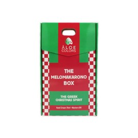 Aloe Colors Xmas Promo The Melomakarono Box με Ho Ho Ho Hand Cream Ενυδατική Κρέμα Χεριών 75ml & Mystery Gift 1τεμ