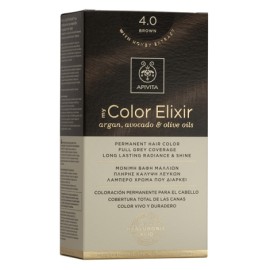 Apivita My Color Elixir 4.0 Φυσικό Καστανό Μόνιμη Βαφή Μαλλιών 1 τμχ