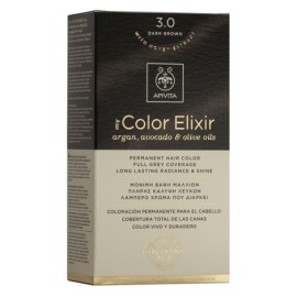 Apivita My Color Elixir 3.0 Καστανό Σκούρο Μόνιμη Βαφή Μαλλιών 1 τμχ