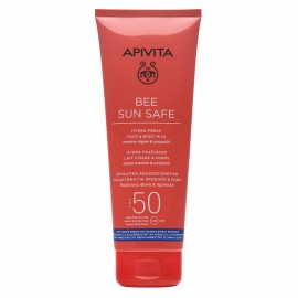 Apivita Bee Sun Safe Αντηλιακό Ενυδατικό Αναζωογονητικό Γαλάκτωμα Για Πρόσωπο & Σώμα Sfp50 200 ml