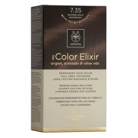 Apivita My Color Elixir 7.35 Ξανθό Μελί Μαονί Μόνιμη Βαφή Μαλλιών 1 τμχ