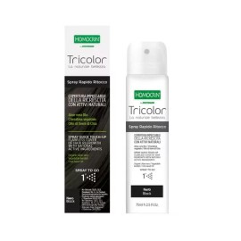 Specchiasol Homocrin Tricolor Spray Βαφής Μαλλιών Μαύρο 75ml