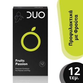 DUO Fruits Passion Προφυλακτικά με Γεύσεις 12 τμχ