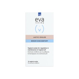 Intermed Eva Intima Lactic Ovules 10 Κολπικά Υπόθετα