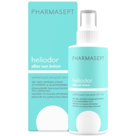 Pharmasept Heliodor Moisturizing & Soothing After Sun Lotion with Cucumber & Hyaluronic Acid 200ml