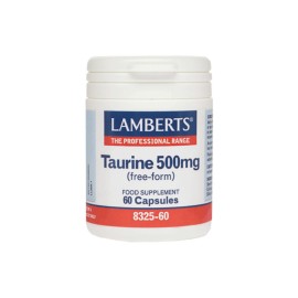 Lamberts Taurine 500Mg 60 Κάψουλες
