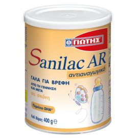 Γιώτης Sanilac AR Βρεφικό Γάλα Αντιαναγωγικό Κατάλληλο Από Τη Γέννηση 400 gr