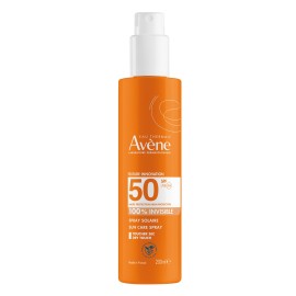 Avene Invisible Spray Solaire Spf50 Αντηλιακό Σπρέι Υψηλής Προστασίας με Αόρατο Τελείωμα 200ml