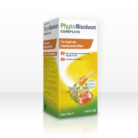 PhytoBisolvon Complete 180 gr - Σιρόπι Για Ξηρό Και Παραγωγικό Βήχα