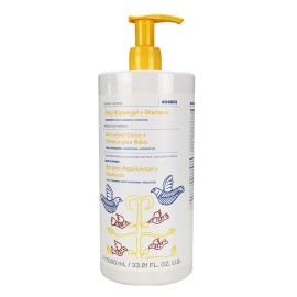 Korres Baby Showergel & Shampoo with Coconut & Almond 1Lt