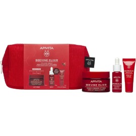 Apivita Promo Beevine Elixir Αντιρυτιδική Κρέμα για Σύσφιξη & Lifting Ελαφριάς Υφής 50ml & Δώρο Serum 10ml & Κρέμα Ματιών & Χειλιών 5ml