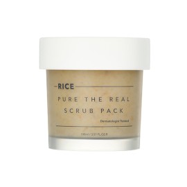 Thank You Farmer Rice Pure The Real Scrub Pack Θρεπτικό Αυτό-θερμαινόμενο Scrub Προσώπου 100ml