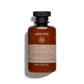 Apivita Dandruff Relief Δερματολογικό Σαμπουάν Κατά Της Ξηροδερμίας Με Propolis AmC & Φυτικό AHA 250ml