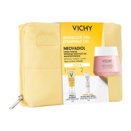 Vichy Promo Neovadiol Rose Platinium Fortifying & Revitaslizing Day Cream 50ml & Δώρο Meno 5 Bi-Serum 5ml & Capital Soleil Spf50+, 3ml & Νεσεσέρ