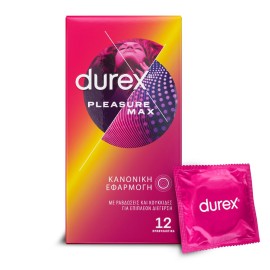 Durex Προφυλακτικά Pleasure Max 12 Τεμ