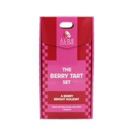 Aloe Colors Xmas Promo The Berry Tart Set με Berry Xmas Shower Gel Αφρόλουτρο Σώματος 200ml, Body Lotion Ενυδατικό Γαλάκτωμα Σώματος 120ml & Δώρο Χριστουγεννιάτικο Στολίδι 1τεμ