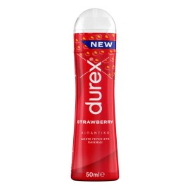 Durex Λιπαντικό Gel Strawberry 50ml