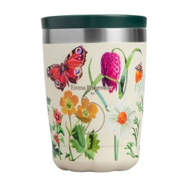 Chillys Ανοξείδωτο Ισοθερμικό Ποτήρι Καφέ Coffee Cup Wild Flowers 340 ml