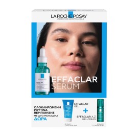 La Roche Posay Promo Effaclar Serum Ορός κατά των Eπίμονων Aτελειών 30ml, Δώρο Effaclar Gel 50ml & Effaclar A.Z Gel-Cream 3ml