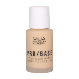 MUA Pro Base Long Wear Matte Finish Fountation Make up για Μέτρια - Υψηλή Κάλυψη No.150 Ματ Αποτέλεσμα 30gr