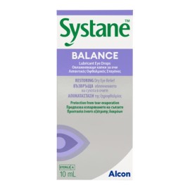 Systane Balance Λιπαντικές Οφθαλμικές Σταγόνες 10 ml