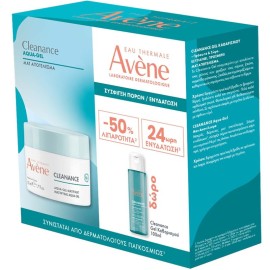 Avene Promo Cleanance Aqua Gel Cream Ενυδατική για Δέρμα Μεικτό προς Λιπαρό 50ml & Cleanance Gel Καθαρισμού Προσώπου 100 ml