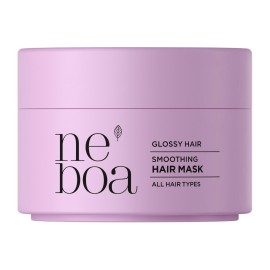 NEBOA Mini Size Glossy Hair Μάσκα για Λεία και Λαμπερά Μαλλιά Για Όλους τους Τύπους Μαλλιών 50ml