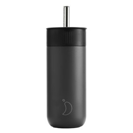 Chillys Series2 Switch Cup 2in1 Κούπα Θερμός 2σε1 με Καλαμάκι Abyss Black 500ml