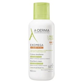 A-Derma Exomega Control Creme Emolliente Μαλακτική Κρέμα Κατά του Κνησμού 400ml