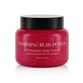 Lavish Care Charming Ruby Potion Antioxidant Body Scrub Σώματος για Αποτοξίνωση & Αναγέννηση της Επιδερμίδας 250ml