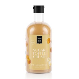 Lavish Care Sugar Toffee Crush Bath & Shower Αφρόλουτρο Gel με Άρωμα Καραμέλα - Βούτυρο 500ml