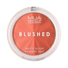 MUA Blushed Matte Blush Powder Duo Peach Fizz 8gr