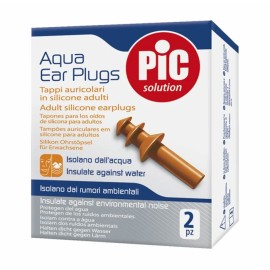 Pic Solution Aqua Ear Plugs for Adult Πορτοκαλί 2τεμ