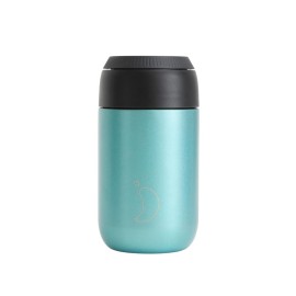 Chillys Series2 Ανοξείδωτο Ισοθερμικό Ποτήρι Καφέ Coffee Cup Metallic Atlantis 340ml