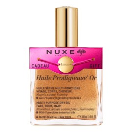 Nuxe Promo Huile Prodigieuse Or Ιριδίζον Πολυχρηστικό Ξηρό Λάδι για Πρόσωπο, Σώμα, Μαλλιά 100ml & Δώρο Love Bracelet